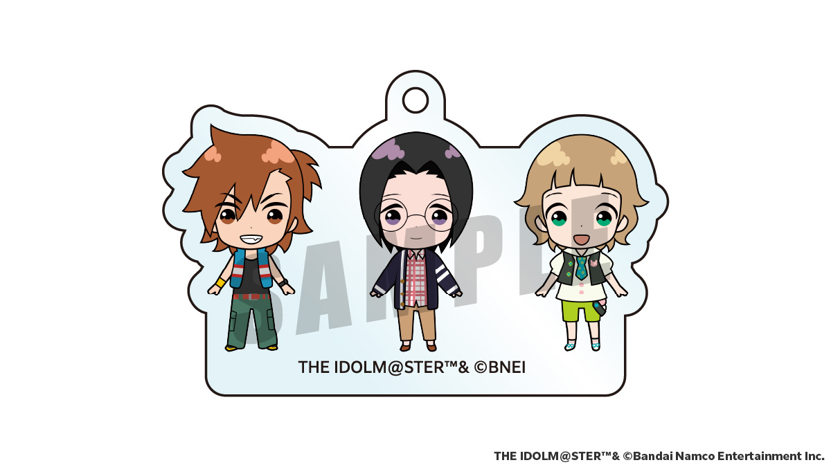 【受注商品】アイドルマスター SideM　カレンダーアクリルキーホルダー　もふもふえん