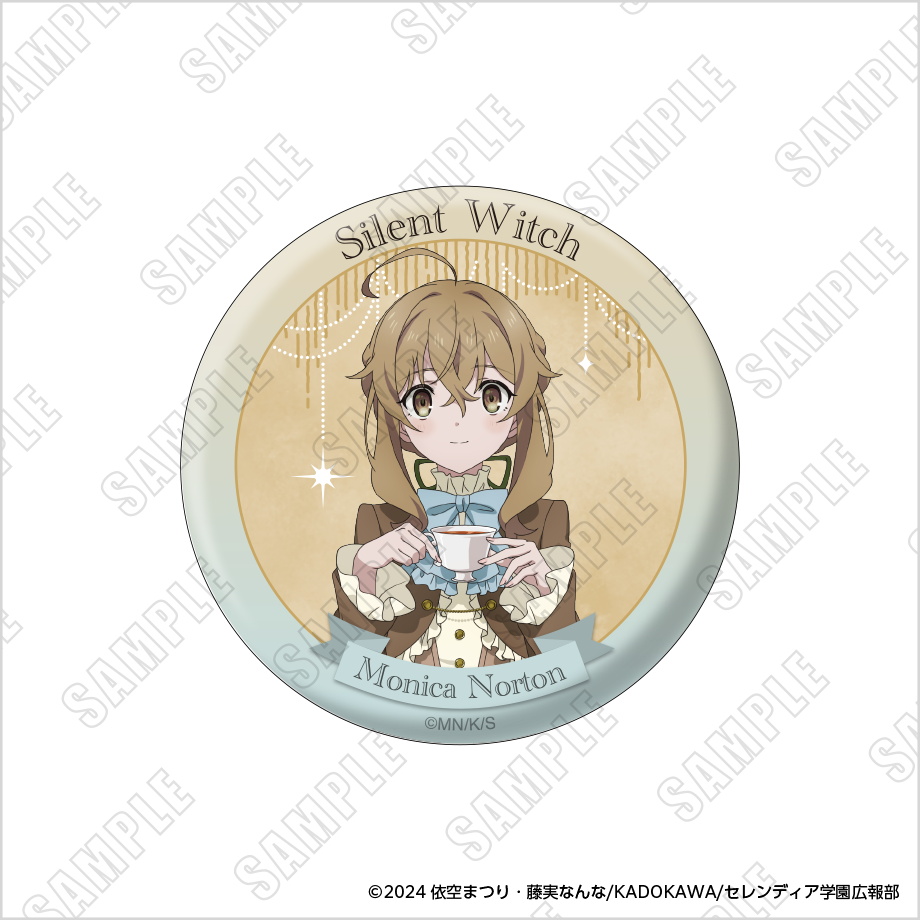 サイレント・ウィッチ 沈黙の魔女の隠しごと　缶バッジ　モニカ